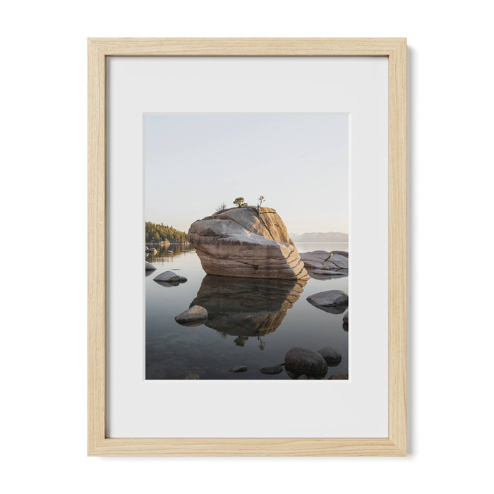 Natural Oak Frame with Glass: 5x7
