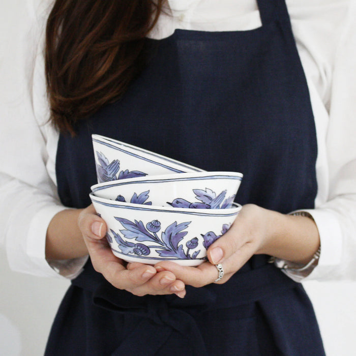 Blue Bird - Cereal and Soup Bowl