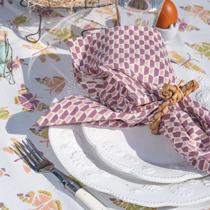Oliver Violet Napkin - Set of 4