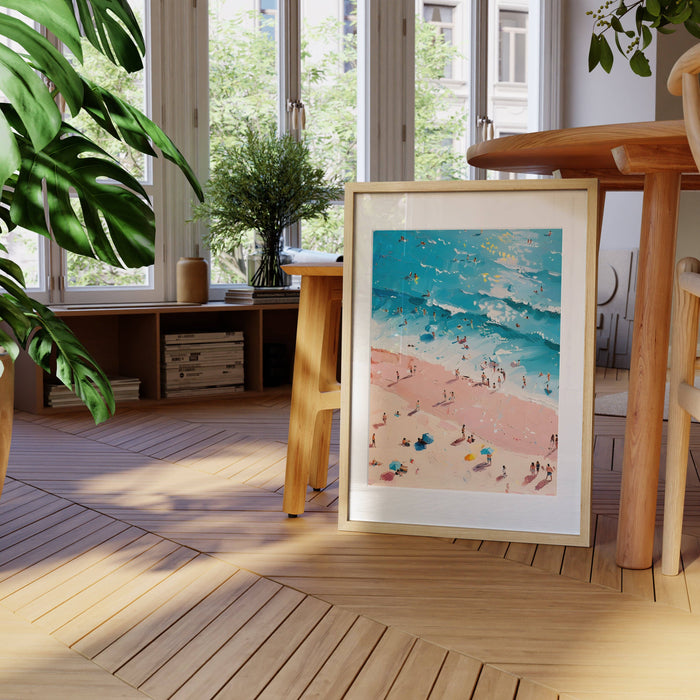 Beach People 2: 12" x 16"