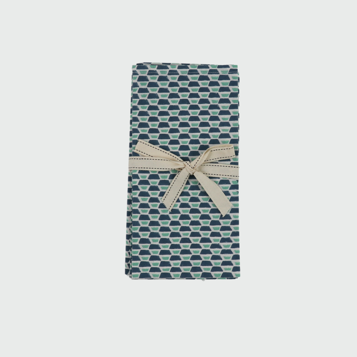 Oliver Blue Napkin - Set of 4