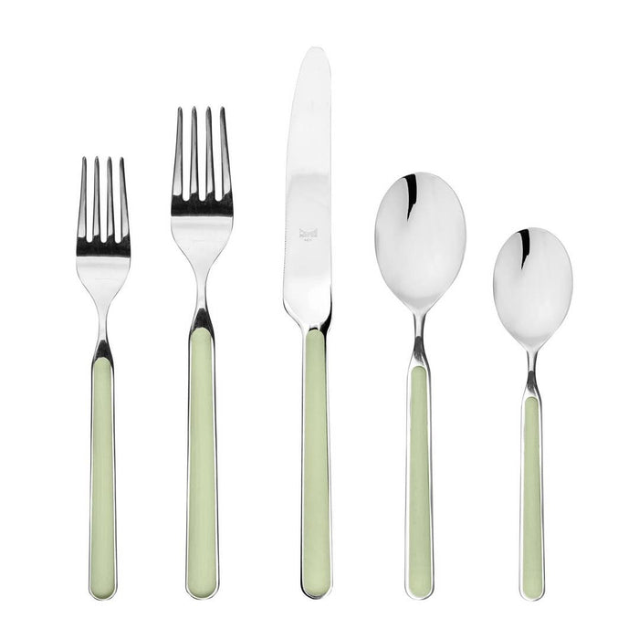 Sage - Italian Made Flatware 5 piece set