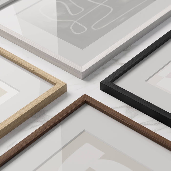 Natural Oak Frame with Glass: 5x7