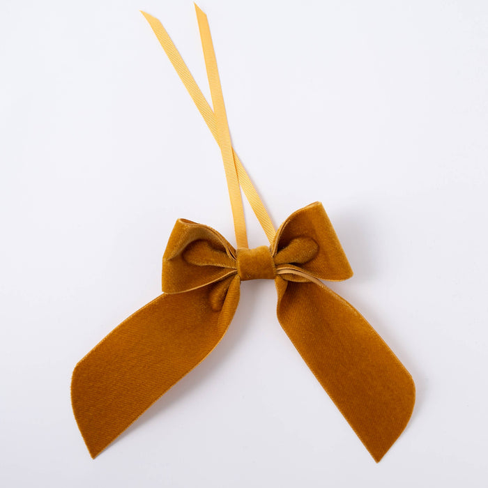 Velvet Napkin Bows for Elevated Tablescapes – Elegant Table : Red