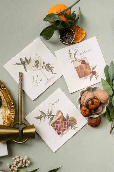 Classic Cocktail Napkins