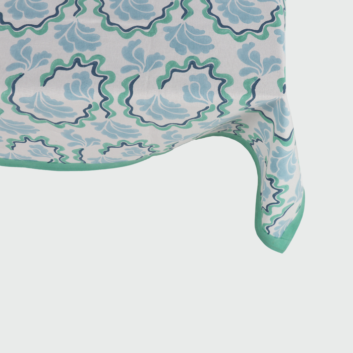 Lucie Tablecloth, Turquoise: Small