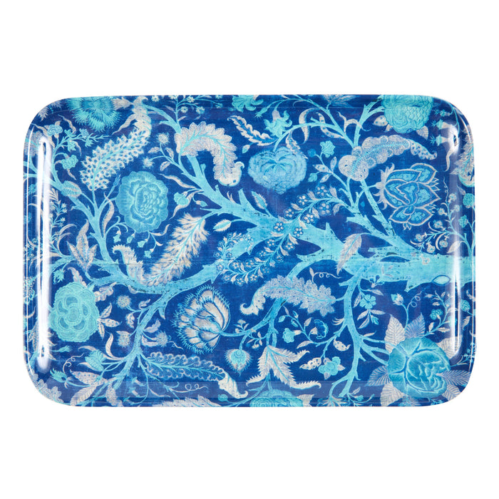 Melamine Serving Trays- Kalamkari Blue- Set of 3