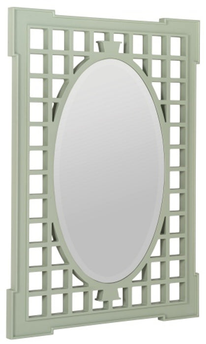 Garden Trellis Mirror (Sage)