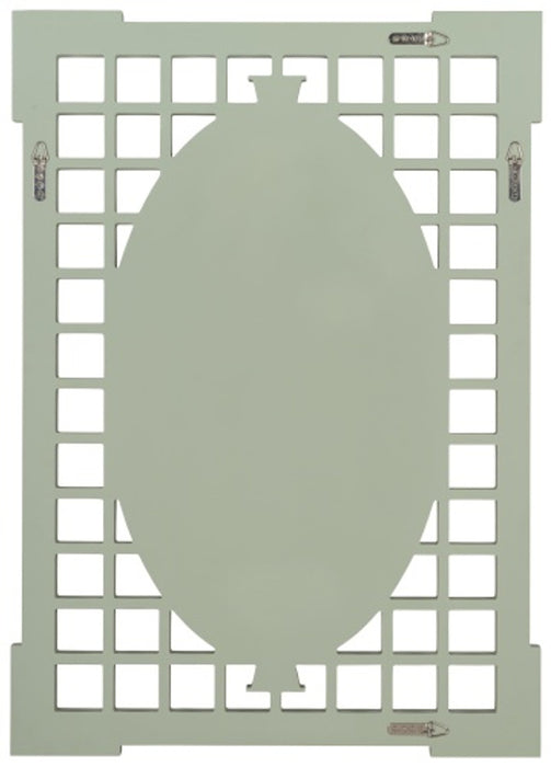 Garden Trellis Mirror (Sage)