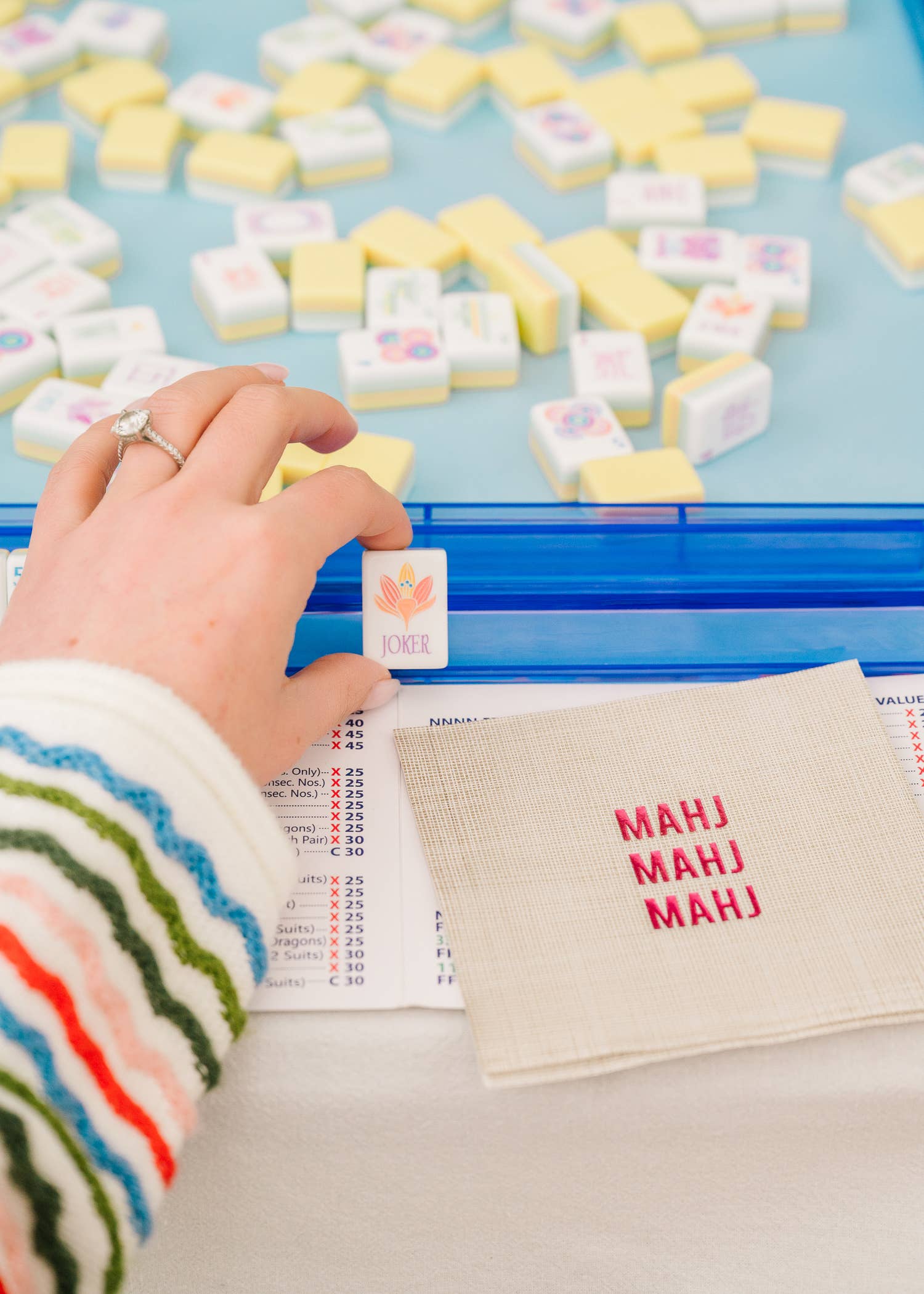 Mahjong Cocktail Napkins