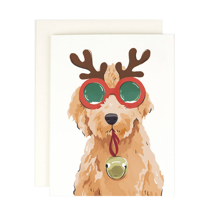 Reindeer Doodle: Single card