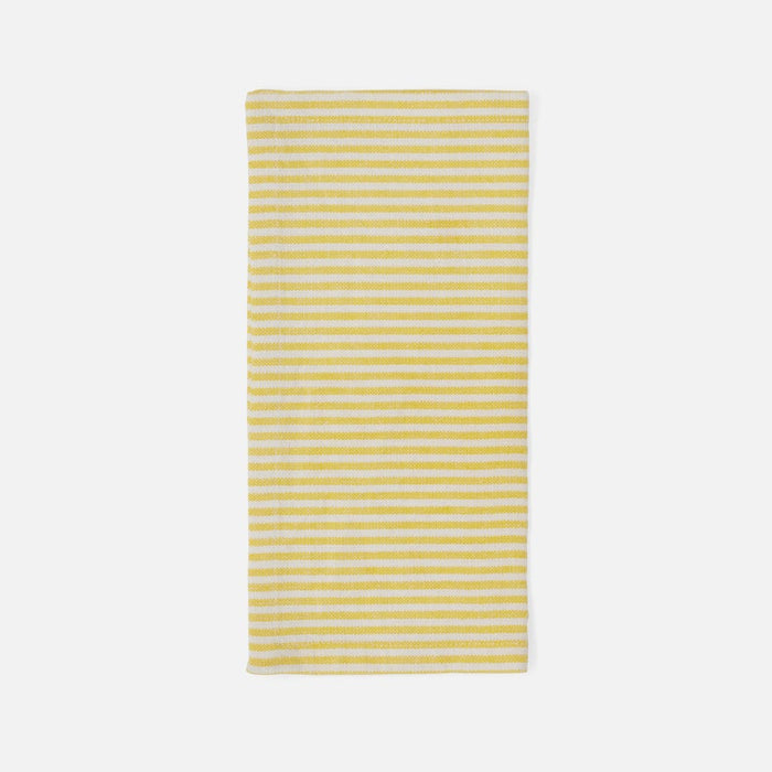 Brooks Yellow Stripe Cotton Napkin - Set of 4