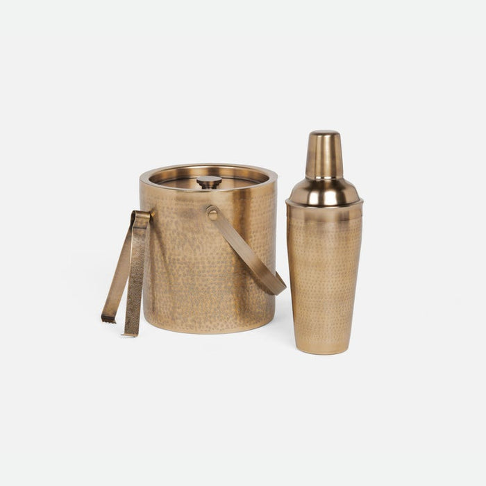 Antique Brass Cocktail Shaker