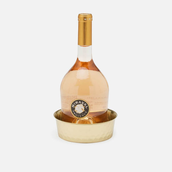 Matte Gold Wine Coaster