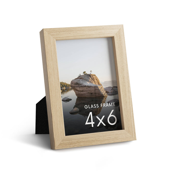 Natural Oak Frame with Glass: 8x10