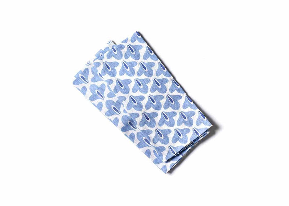 Iris Blue Sprout Large Hand Towel