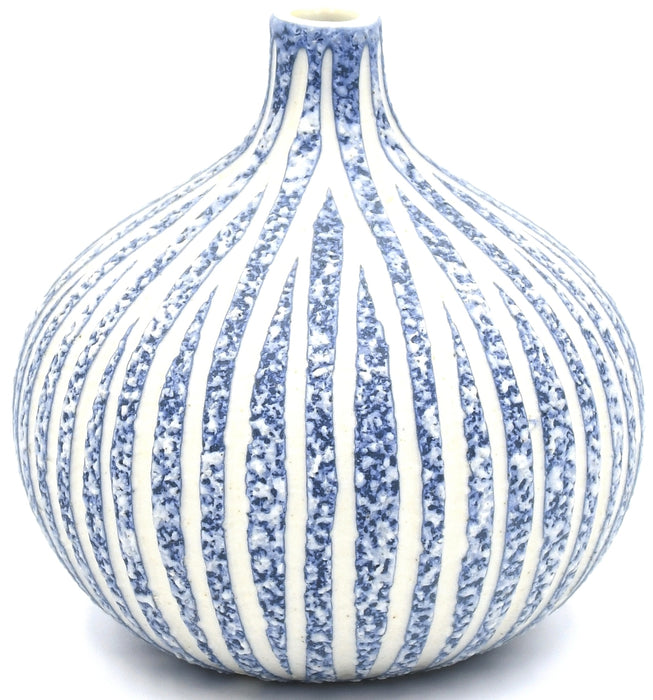 Blue Porcelain Bud Vase