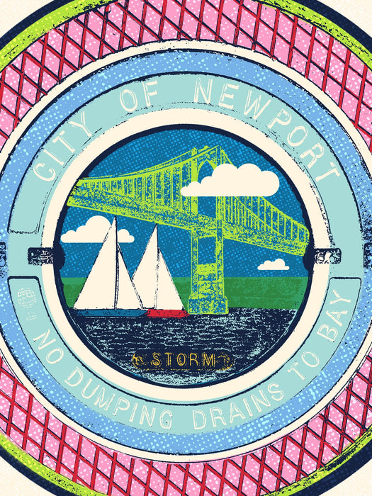 Newport Manhole Cover - 30" x 40"