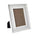 White Bobbin Lacquer Photo Frame