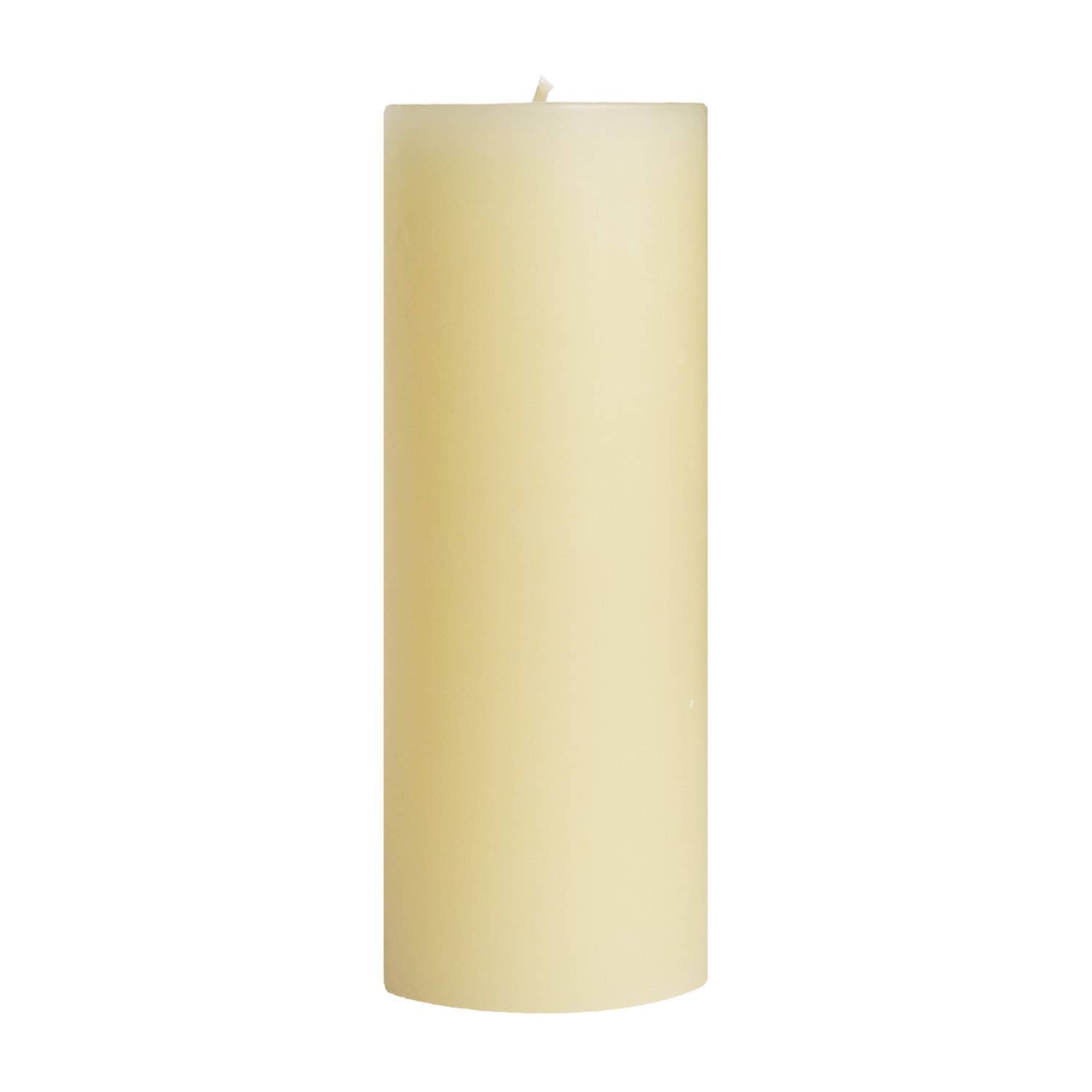 Off White Unscented Pillar Candles - 3x6"