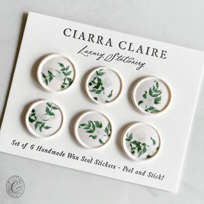 Watercolor Floral | Set of 6 Wax Seals