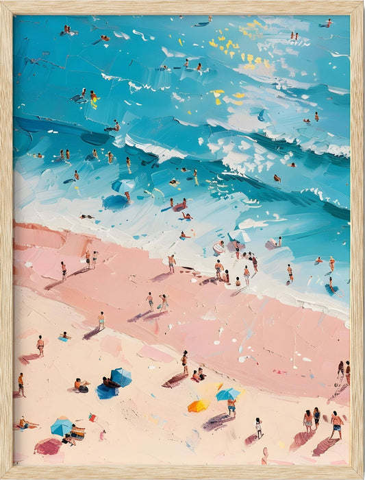 Beach People 2: 12" x 16"