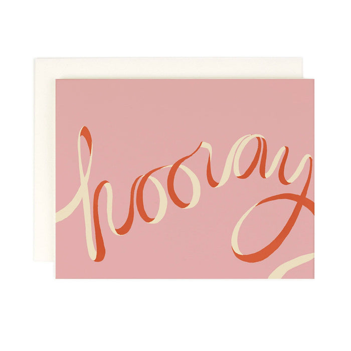 Hooray Ribbon: Single card