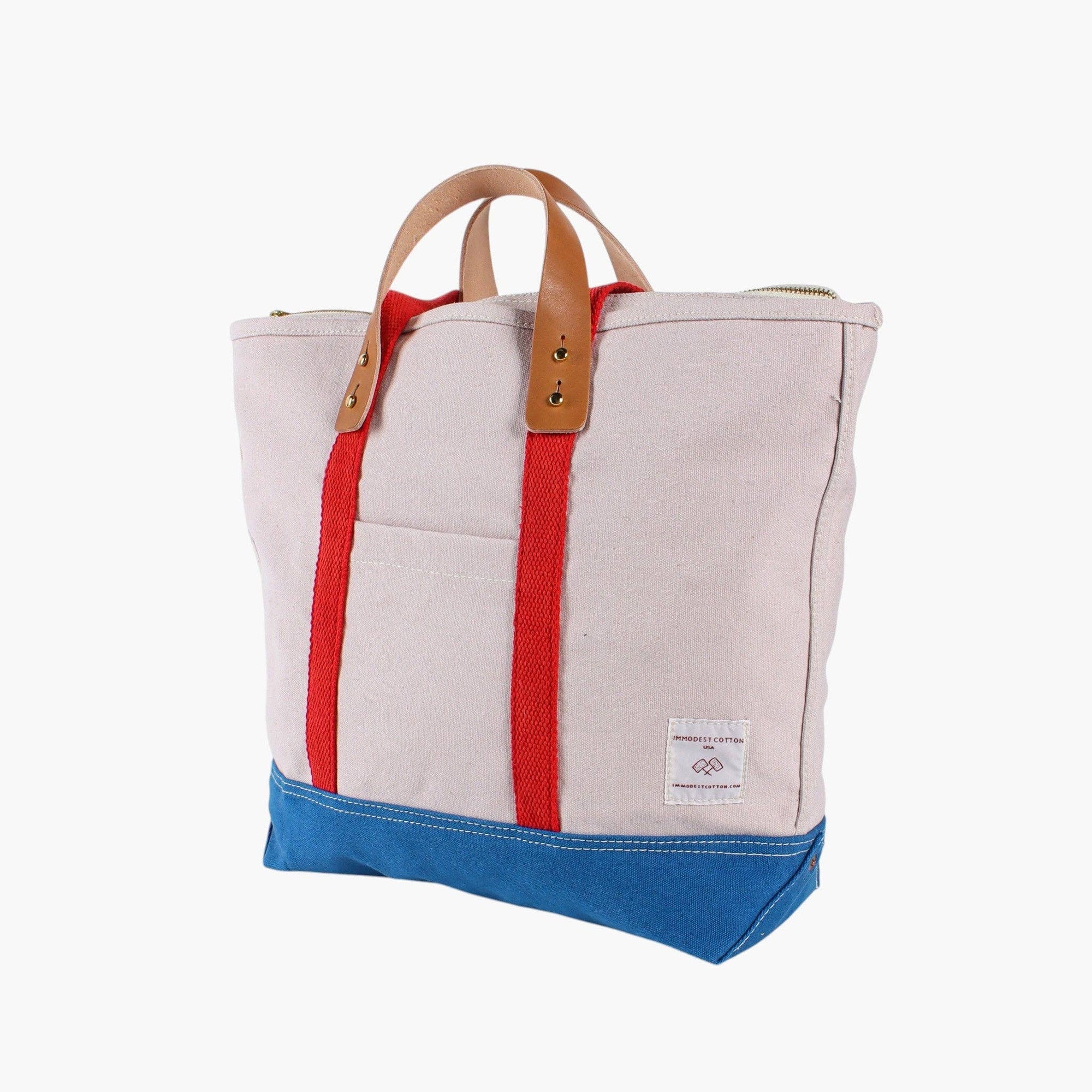Small Zipper Tote | Sky