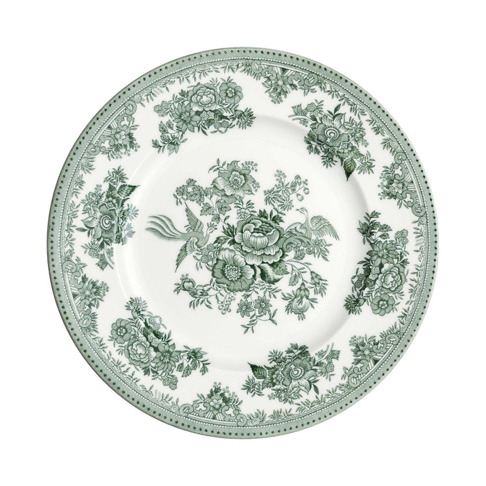 Dark Green Asiatic Pheasants Medium Plate