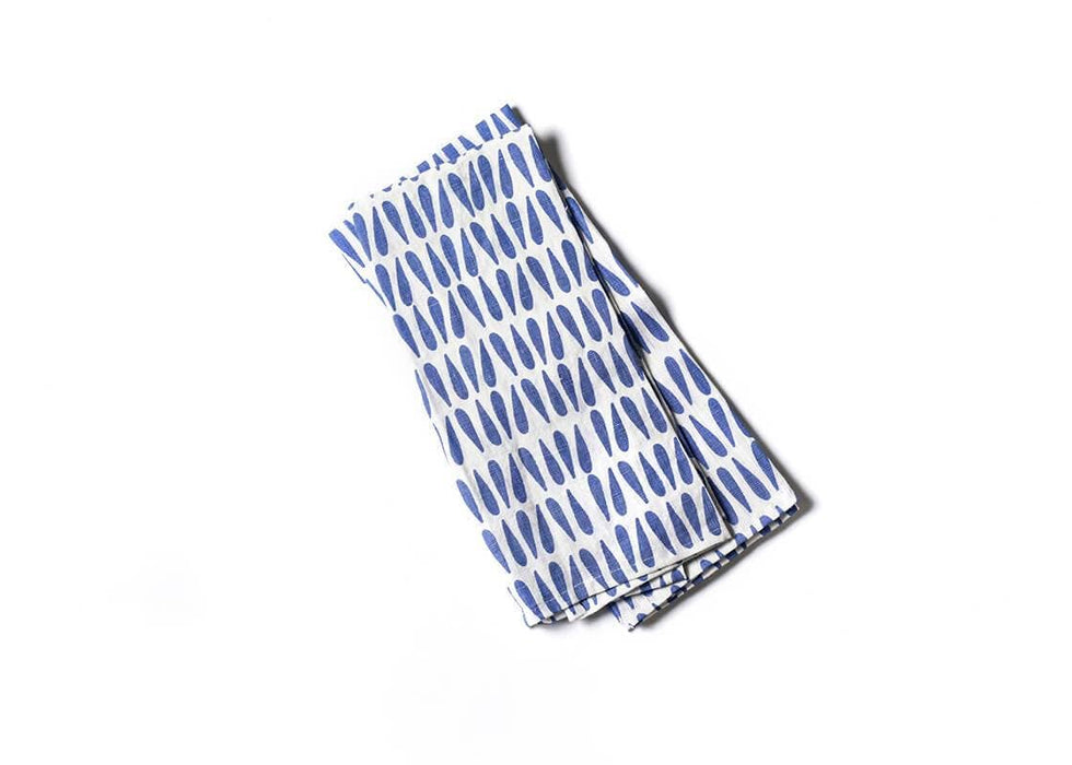 Iris Blue Drop Large Hand Towel