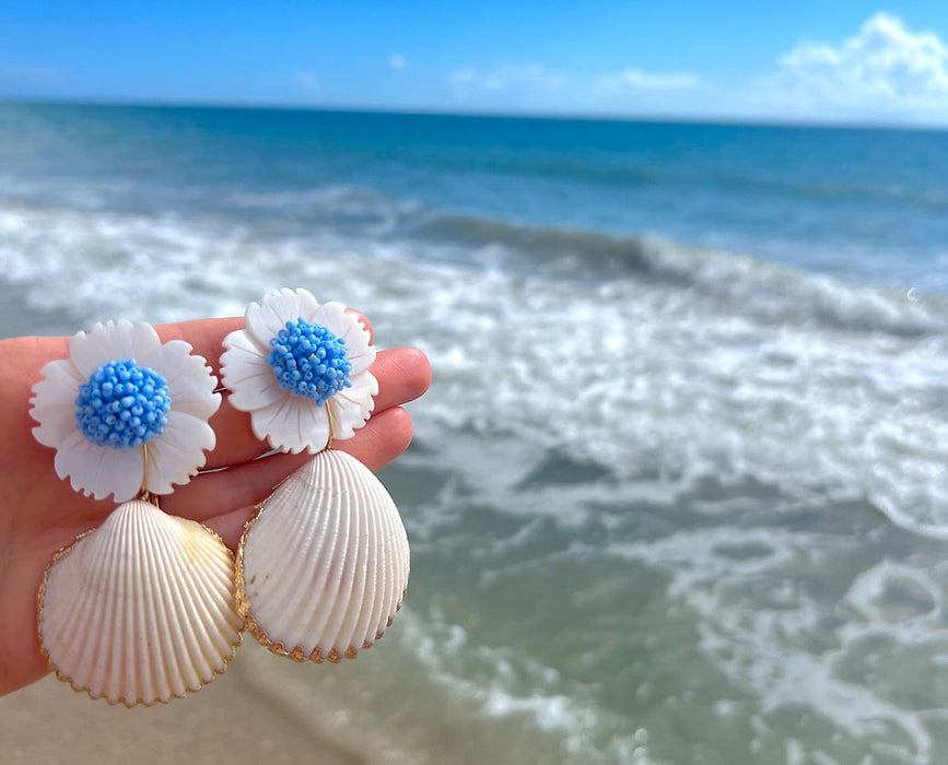 Island Fever Clip On Earrings