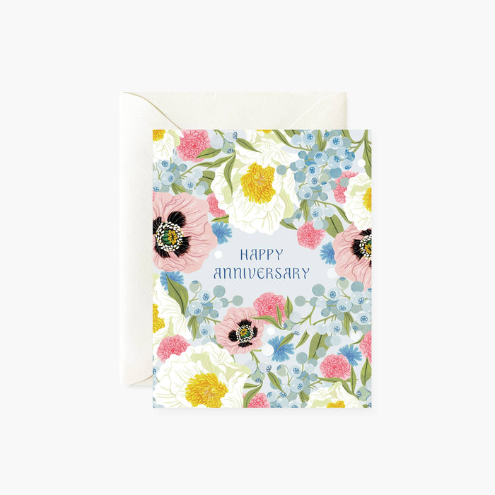 LUSH FLORA | anniversary card