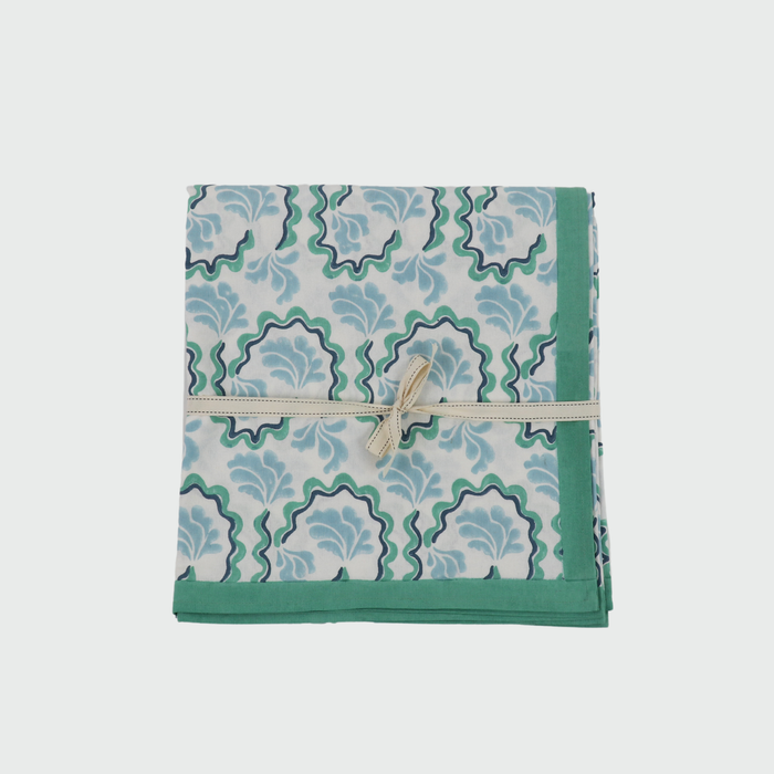 Lucie Tablecloth, Turquoise: Small