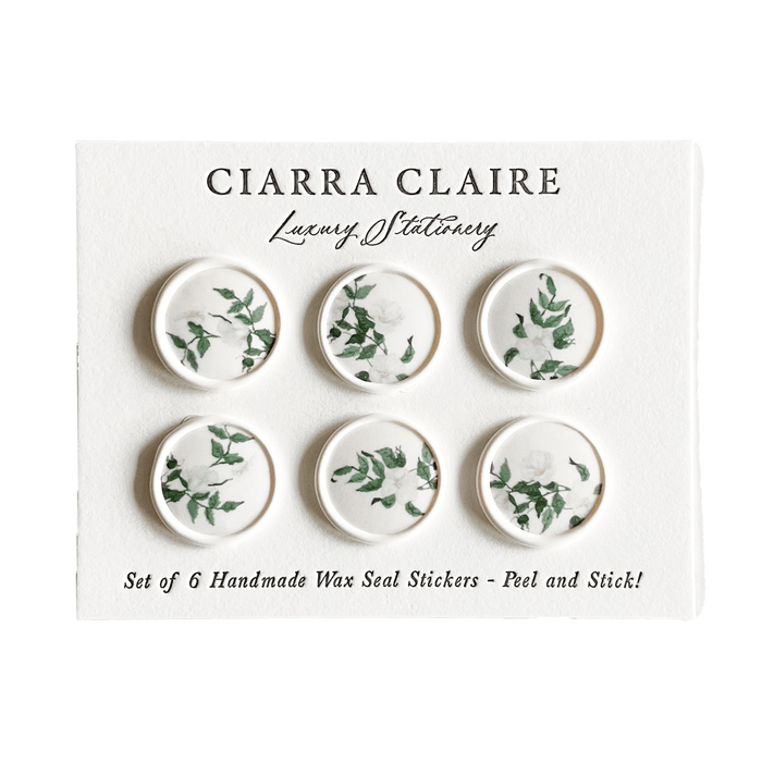 Watercolor Floral | Set of 6 Wax Seals