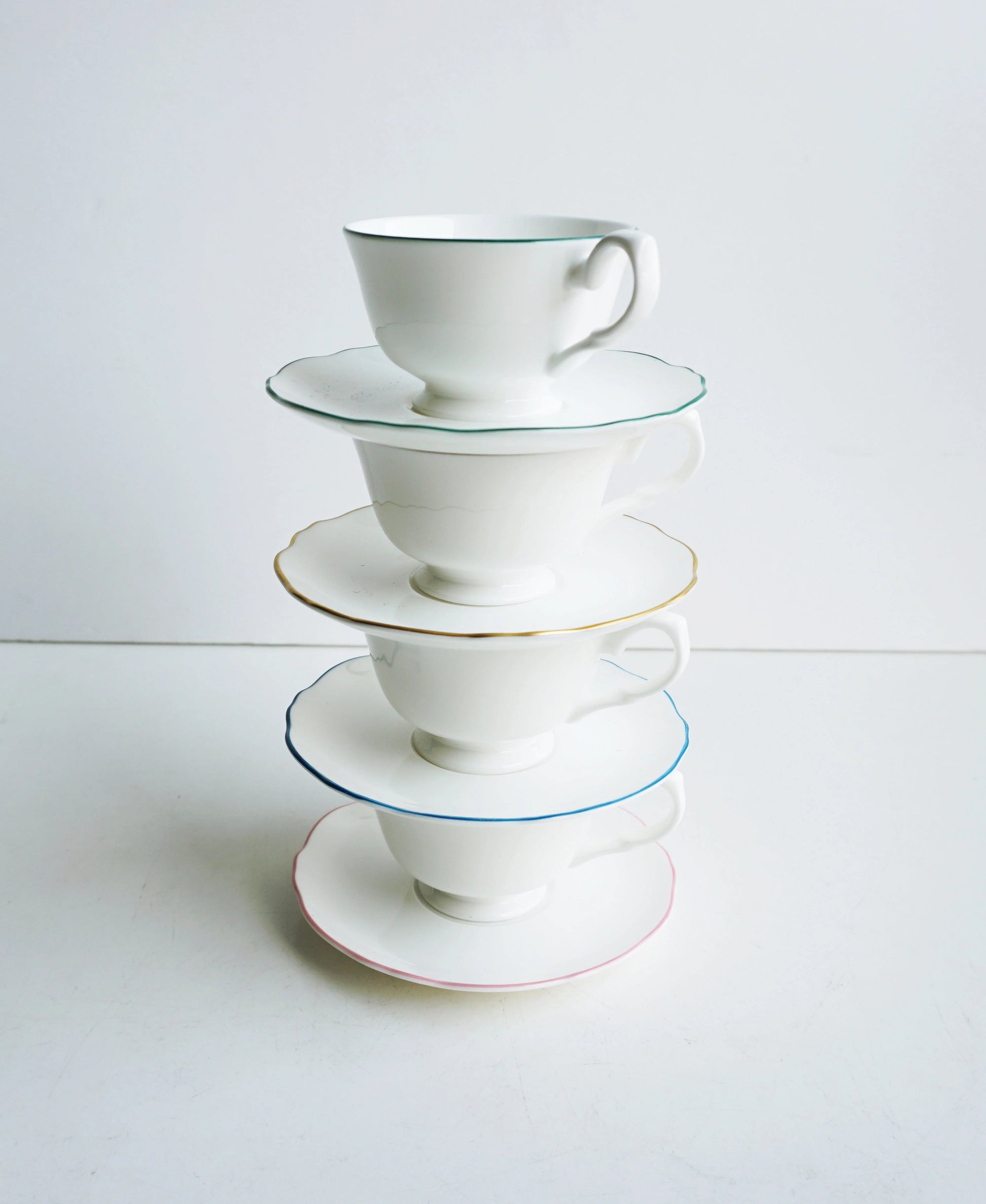 Brushed Gold - Cup and Saucer