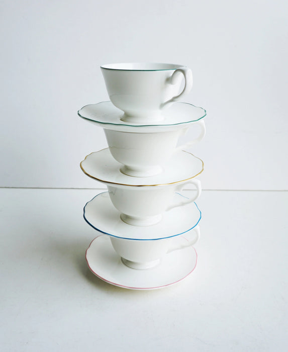 Brushed Gold - Cup and Saucer