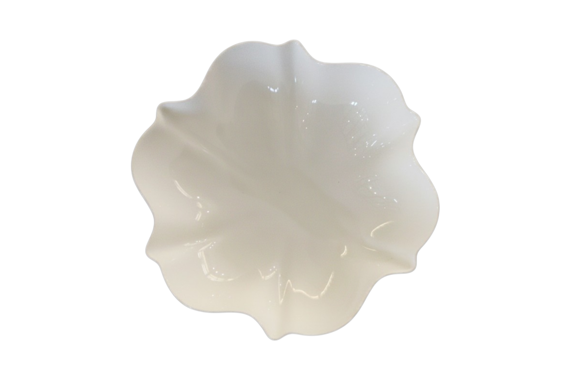 White Large Serving Bowl