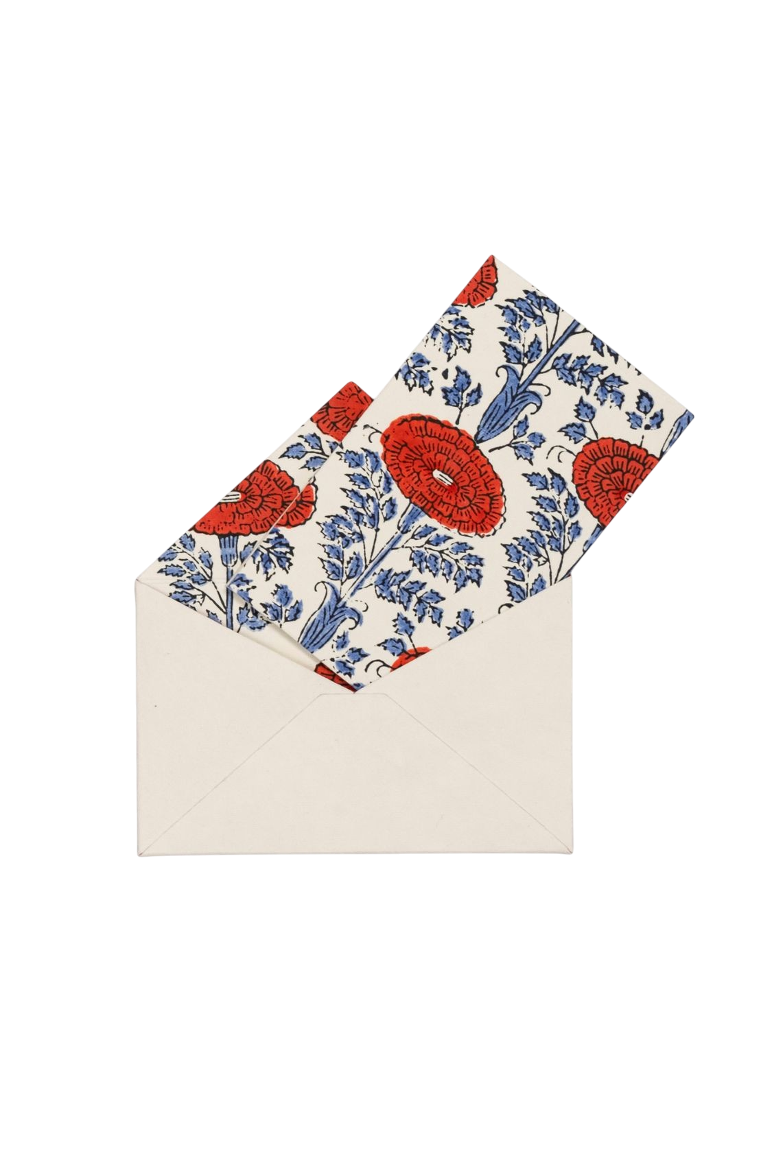Araminta Red Notecards - Set of 8