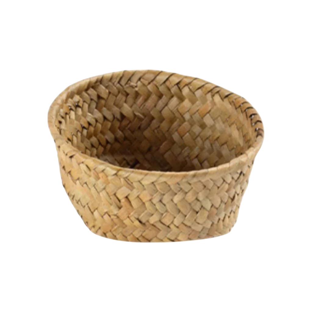 Small woven storage basket