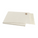 Beige blanket with fringe on a white background