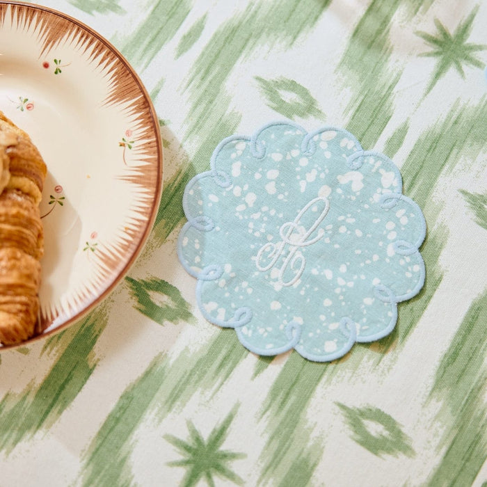 Blue Speckle Cocktail Napkins