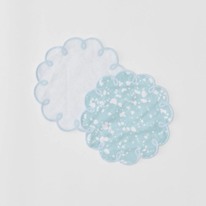 Blue Speckle Cocktail Napkins