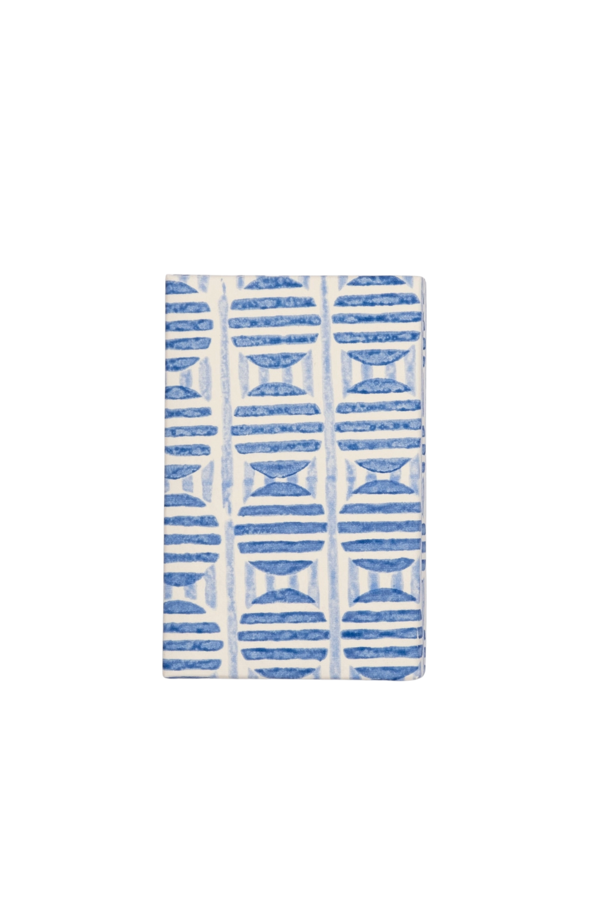 Blue Striped Circles Notecards - Set of 8