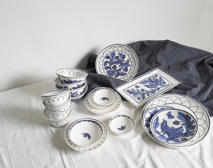 Blue Bird - 11 in. Rectangular Platter