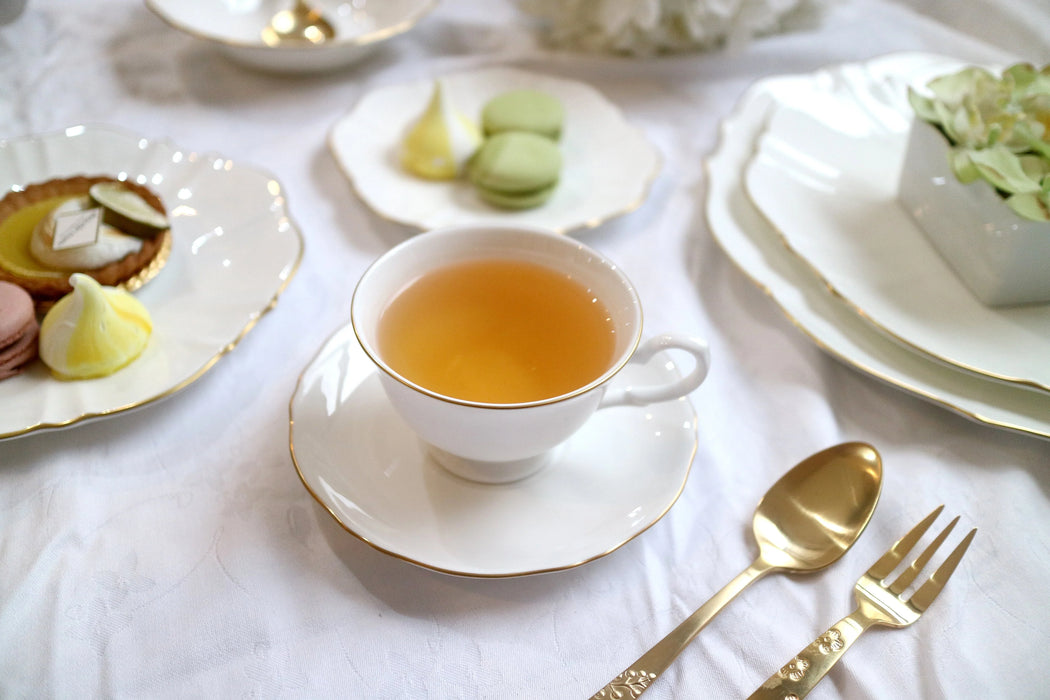 Brushed Gold - Cup and Saucer