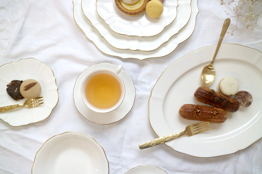 Brushed Gold - 14" Oval Platter