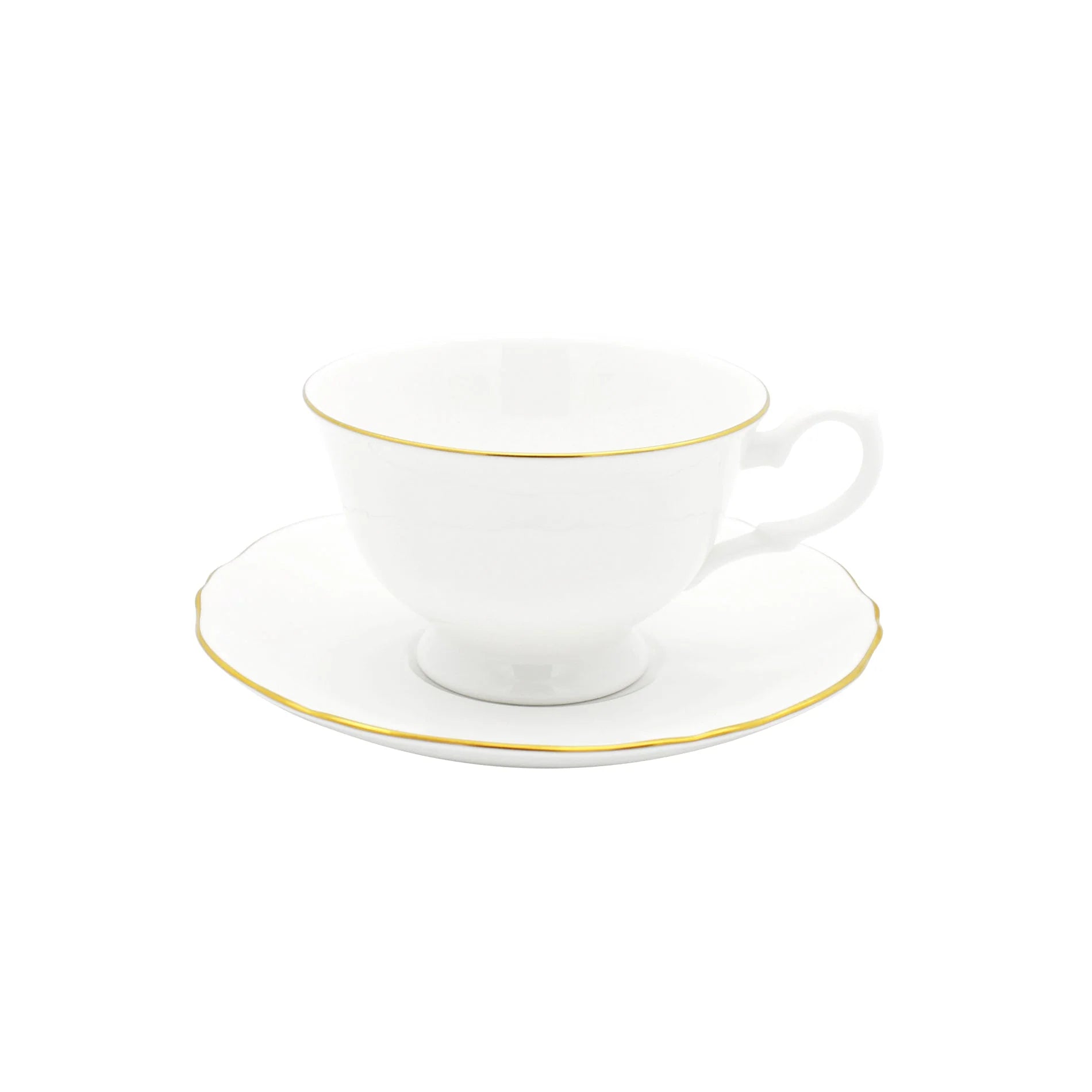 Brushed Gold - Cup and Saucer