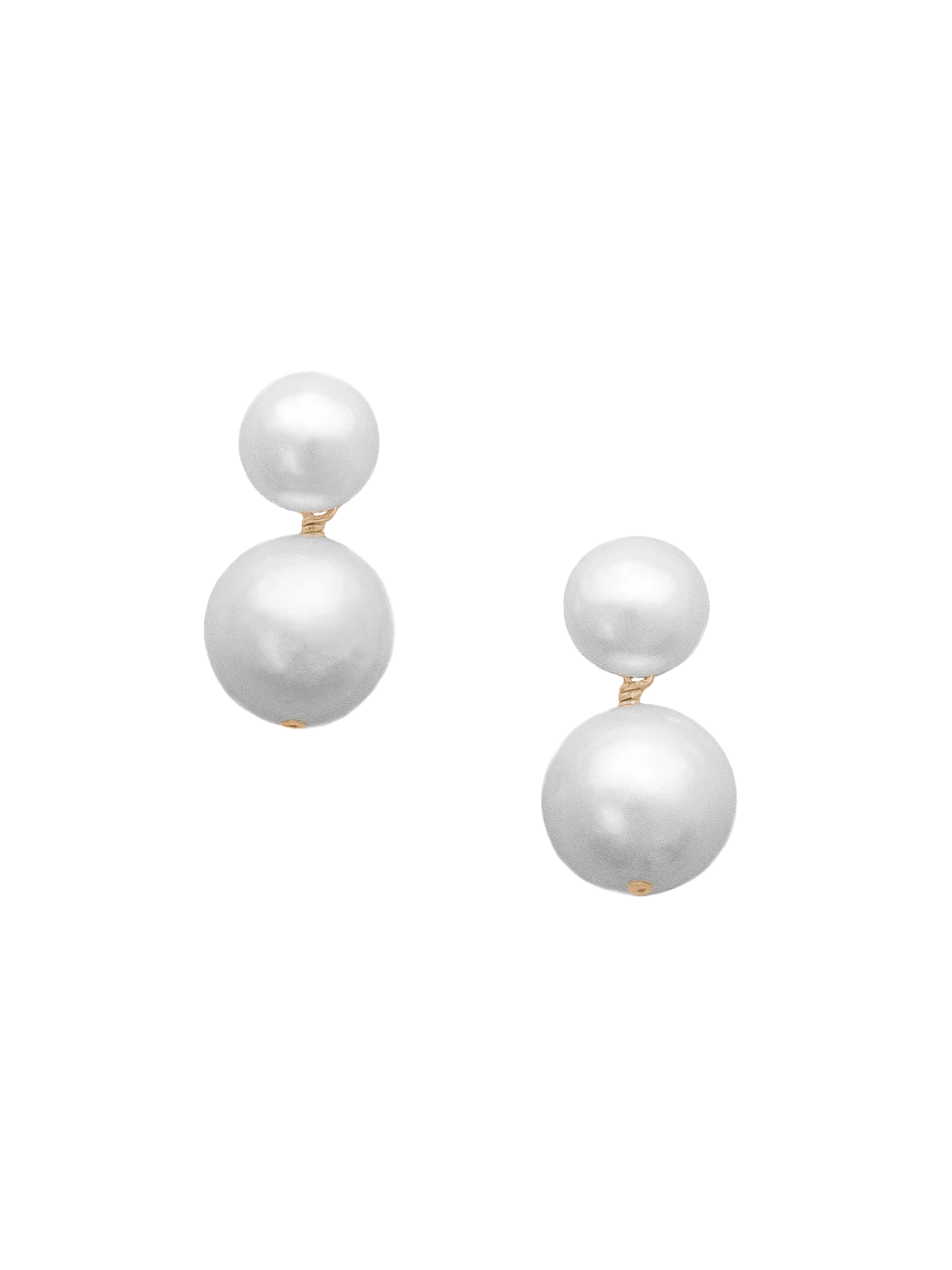 Drop pearl earrings 