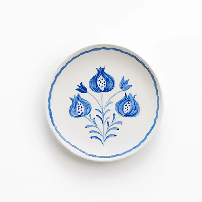 Sketch Cobalt Blue Appetizer Plate - Set of 4
