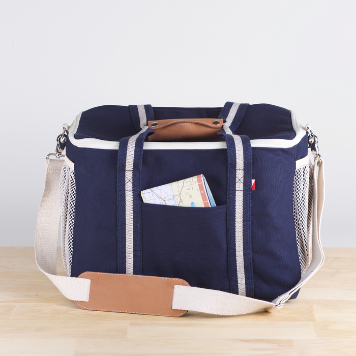 Insulated Picnic Cooler - Navy